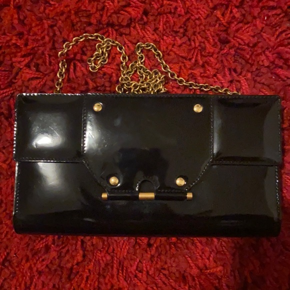 YSL patent leather clutch - Picture 1 of 5